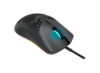 CANYON Puncher GM-11, Gaming Mouse with 7 programmable buttons, Pixart 3519 optical sensor, 4 levels of DPI and up to 4200, 5 million times key life, 1.65m Ultraweave cable, UPE feet and colorful RGB lights, Black, size:128.5x67x37.5mm, 105g