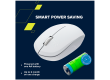 CANYON MW-04, Bluetooth Wireless optical mouse with 3 buttons, DPI 1200 , with1pc AA canyon turbo Alkaline battery,White, 103*61*38.5mm, 0.047kg