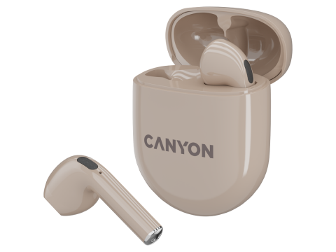 CANYON headset TWS-6 Beige