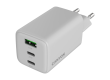 CANYON charger CU65ACC GaN 65W 2xPD 1xQC EU White