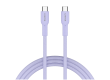 CANYON cable OnWire 60CL C-C 60W COLOR Braided 1m Purple