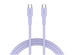 CANYON cable OnWire 60CL C-C 60W COLOR Braided 1m Purple