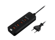 CANYON charger H-09 4.2A/4USB-A Desk Black