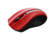 CANYON MW-5, 2.4GHz wireless Optical Mouse with 4 buttons, DPI 800/1200/1600, Red, 122*69*40mm, 0.067kg