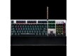 CANYON Nightfall GK-7, Wired Gaming Keyboard,Black 104 mechanical switches,60 million times key life, 22 types of lights,Removable magnetic wrist rest,4 Multifunctional control knobs,Trigger actuation 1.5mm,1.6m Braided cable,RU layout,dark grey, size:435