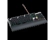 CANYON Nightfall GK-7, Wired Gaming Keyboard,Black 104 mechanical switches,60 million times key life, 22 types of lights,Removable magnetic wrist rest,4 Multifunctional control knobs,Trigger actuation 1.5mm,1.6m Braided cable,RU layout,dark grey, size:435