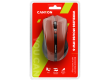 CANYON MW-5, 2.4GHz wireless Optical Mouse with 4 buttons, DPI 800/1200/1600, Red, 122*69*40mm, 0.067kg