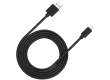 CANYON MFI-12, Lightning USB Cable for Apple (C48), round, PVC, 2M, OD:4.0mm, Power+signal wire: 21AWG*2C+28AWG*2C,  Data transfer speed:26MB/s, Black.  With shield , with CANYON logo and CANYON package.  Certification: ROHS, MFI.