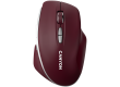 CANYON MW-21, 2.4 GHz Wireless mouse ,with 7 buttons, DPI 800/1200/1600, Battery: AAA*2pcs,Burgundy Red,72*117*41mm, 0.075kg