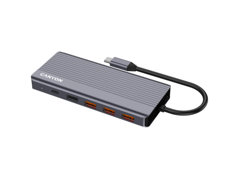 CANYON hub DS-16 13in1 4k USB-C Grey