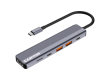CANYON hub DS-17 6in1 4k USB-C Grey