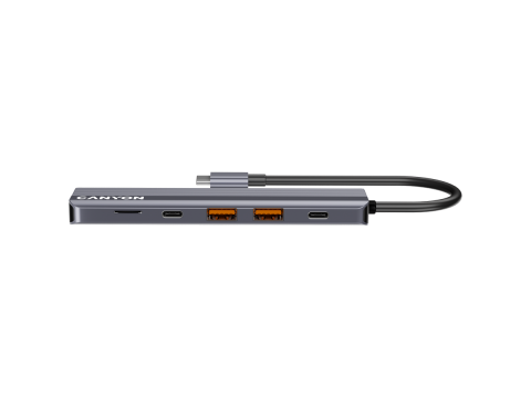 CANYON hub DS-17 6in1 4k USB-C Grey