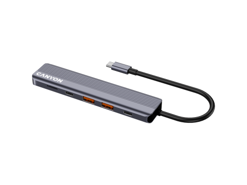 CANYON hub DS-17 6in1 4k USB-C Grey