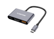 CANYON hub DS-4 3in1 USB-C Grey
