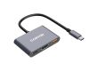CANYON hub DS-4 3in1 USB-C Grey