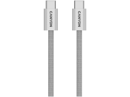 CANYON cable OnWire 60MG C-C 60W Magnet Braided 1m Light Grey