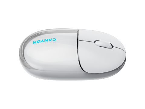 CANYON mouse OnClick 24 BT/ Wireless Transparent/White