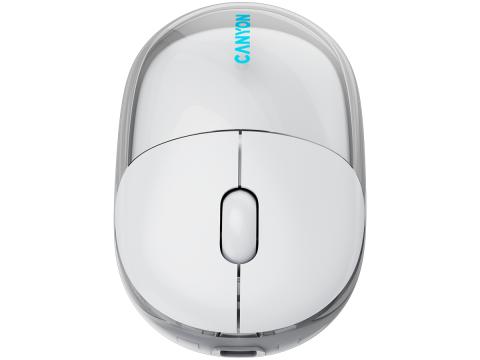 CANYON mouse OnClick 24 BT/ Wireless Transparent/White
