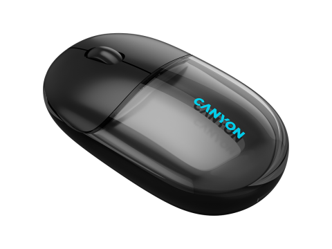 CANYON mouse OnClick 24 BT/ Wireless Transparent/Black