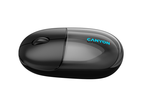 CANYON mouse OnClick 24 BT/ Wireless Transparent/Black