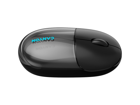 CANYON mouse OnClick 24 BT/ Wireless Transparent/Black