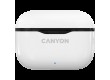 CANYON TWS-3, Bluetooth headset, with microphone, BT V5.0, Bluetrum AB5376A2, battery EarBud 40mAh*2+Charging Case 300mAh, cable length 0.3m, 62*22*46mm, 0.046kg, White