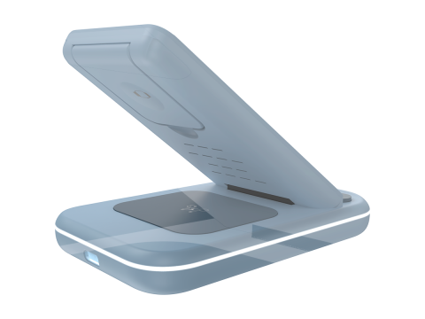 CANYON wireless charger WS-304 15W 3in1 Blue