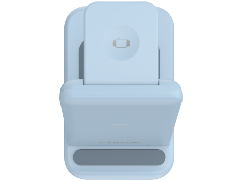 CANYON wireless charger WS-304 15W 3in1 Blue