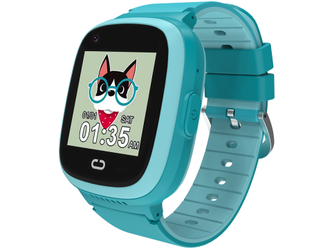 CANYON kids watch Sunny KW-48 Video 4G GPS Games&Music Blue