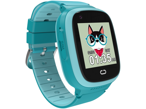 CANYON kids watch Sunny KW-48 Video 4G GPS Games&Music Blue