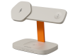 CANYON Wireless Charging Station Hexagon 310 3in1 LightGrey/Orange