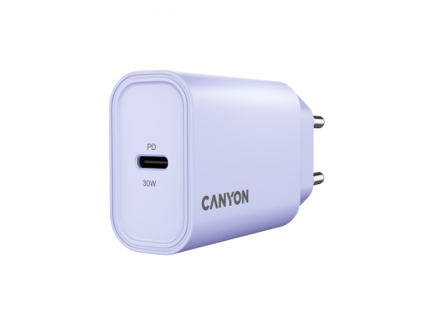 CANYON charger OnCharge 30CL Max Power 30W 1xPD EU Purple