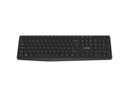 CANYON keyboard KB-W01 RU Wireless Black