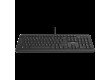 CANYON HKB-20, wired keyboard with Silent switches ,105 keys,black, 1.8 Meters cable length,Size 442*142*17.5mm,460g,RU layout