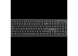 CANYON HKB-W20, Wireless keyboard with Silent switches ,105 keys,black,Size 442*142*17.5mm,460g,RU layout