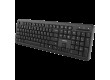 CANYON HKB-W20, Wireless keyboard with Silent switches ,105 keys,black,Size 442*142*17.5mm,460g,RU layout