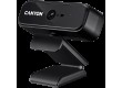 CANYON C2, 720P HD 1.0Mega fixed focus webcam with USB2.0. connector, 360° rotary view scope, 1.0Mega pixels, built in MIC, Resolution 1280*720(1920*1080 by interpolation), viewing angle 46°, cable length 1.5m, 90*60*55mm, 0.104kg, Black