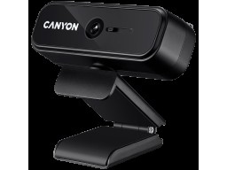 CANYON C2, 720P HD 1.0Mega fixed focus webcam with USB2.0. connector, 360° rotary view scope, 1.0Mega pixels, built in MIC, Resolution 1280*720(1920*1080 by interpolation), viewing angle 46°, cable length 1.5m, 90*60*55mm, 0.104kg, Black