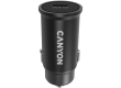 Canyon C-20, PD 20W Pocket size car charger, input: DC12V-24V, output: PD20W, support iPhone12 PD fast charging, Compliant with CE RoHs , Size: 50.6*23.4*23.4, 18g, Black