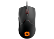 CANYON Carver GM-116,  6keys Gaming wired mouse, A603EP sensor, DPI up to 3600, rubber coating on panel, Huano 1million switch, 1.65M PVC cable, ABS material. size: 130*69*38mm, weight: 105g, Black