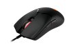 CANYON Carver GM-116,  6keys Gaming wired mouse, A603EP sensor, DPI up to 3600, rubber coating on panel, Huano 1million switch, 1.65M PVC cable, ABS material. size: 130*69*38mm, weight: 105g, Black