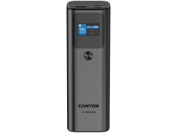 CANYON power bank PB-2010 TFT 27000 mAh 97.2Wh PD140W QC 3.0 Dark Grey