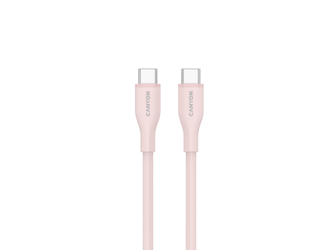 CANYON cable CC60SC10 C-C 60W 1m Silicon Pink Sand