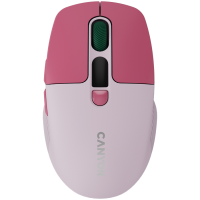CANYON mouse MW-26 LCD Silent Dual Mode Wireless Pink