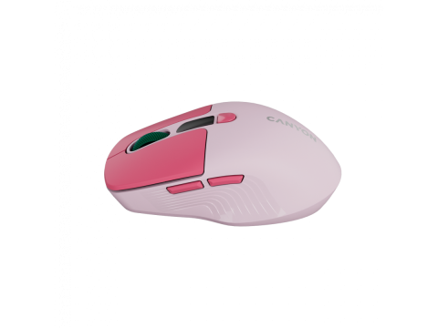 CANYON mouse MW-26 LCD Silent Dual Mode Wireless Pink