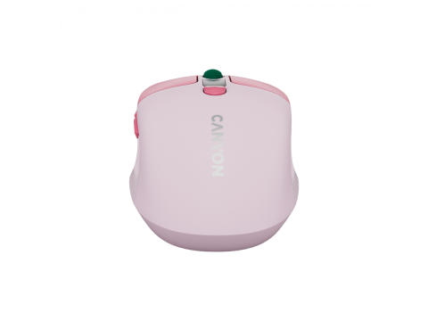CANYON mouse MW-26 LCD Silent Dual Mode Wireless Pink