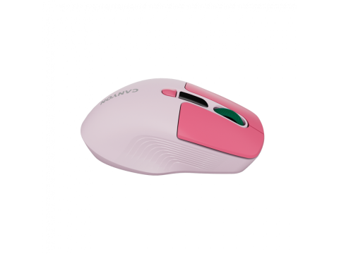 CANYON mouse MW-26 LCD Silent Dual Mode Wireless Pink