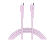 CANYON cable OnWire 60CL C-C 60W COLOR Braided 1m Pink