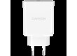 CANYON H-24, Wall charger with 1*USB, QC3.0 24W, Input: 100V-240V, Output: DC 5V/3A,9V/2.67A,12V/2A, Eu plug, Over-load,  over-heated, over-current and short circuit protection, CE, RoHS ,ERP. Size:89*46*26.5 mm,58g, White