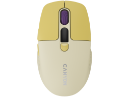 CANYON mouse MW-26 LCD Silent Dual Mode Wireless Yellow